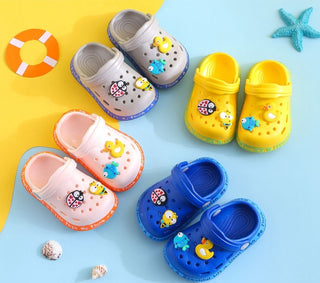 Kids Slippers for Boys Girls Cartoon Shoes Summer Toddler - Phosgene