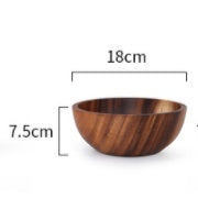 Acacia wooden bowl wooden tableware - Phosgene