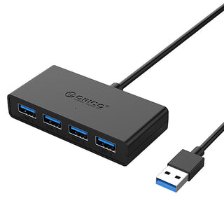 ORICO G11-H4 Laptop USB3.0 Hub HUB Extension Cable With Auxiliary Power Supply Port - Phosgene