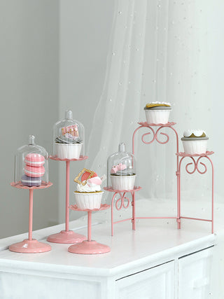 Wedding Dessert Table Pink Cake Stand - Phosgene