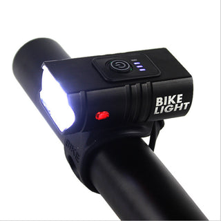 Outdoor Cycling Lights, Electric Display Red Light Warning Lighting, Bicycle Headlights - Phosgene