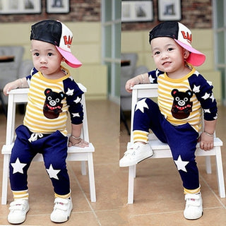 New Baby Boy Spring Suit Boys Spring Clothes Children's Clothes 1-2-3 Years Old Girls Spring Clothes - Phosgene