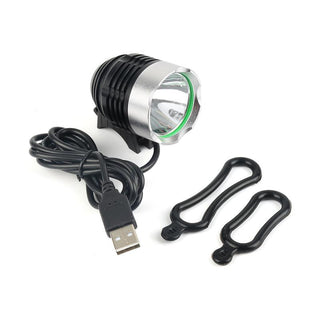 USB External Connector Light Mountain Bike Light l2 Strong Light Head - Phosgene