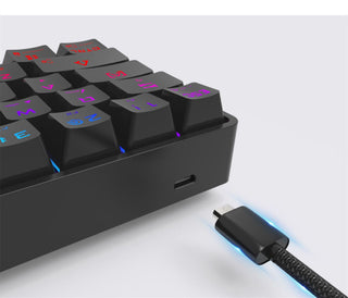 Wireless Bluetooth Mechanical Keyboard Charging Dual-mode Keyboard - Phosgene