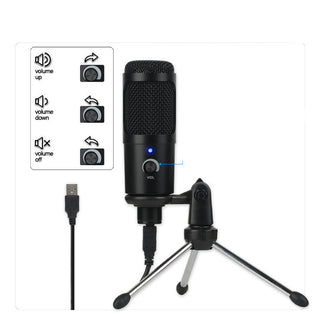 Microphone Computer Game Voice Microphone Live Recording Condenser Microphone - Phosgene