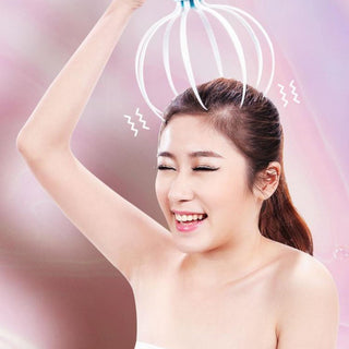 Head Massager Scalp Vibration Massage Eight Claw Electric Household Massager Head Masager Body Care - Phosgene