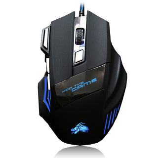 7-button Colorful Glowing USB Gaming Mouse - Phosgene