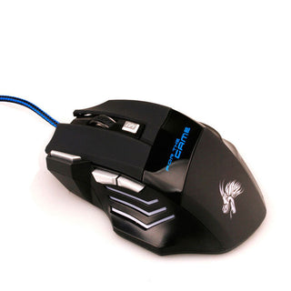 7-button Colorful Glowing USB Gaming Mouse - Phosgene