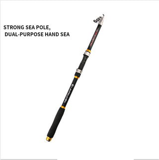 2.1M -3.6M Carp Fishing Rod Feeder Hard FRP Carbon Fiber Telescopic Fishing Rod Fishing Pole - Phosgene