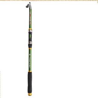 2.1M -3.6M Carp Fishing Rod Feeder Hard FRP Carbon Fiber Telescopic Fishing Rod Fishing Pole - Phosgene