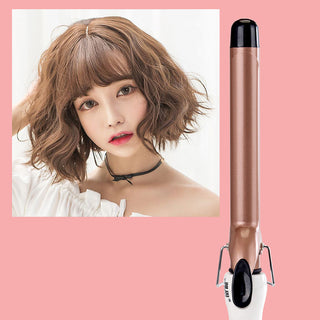 Wool Curling Iron Small Male Short Hair Fan Small Curling Iron Mini Cone Head Water Ripple Electric Curling Iron Female - Phosgene