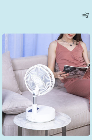 USB Charging Fan Portable Retractable Mini Fan - Phosgene