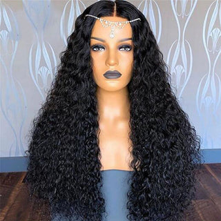 Wig Ladies Mid-length Curly Hair Hand-wrapped Small Curls - Phosgene