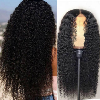 Wig Ladies Mid-length Curly Hair Hand-wrapped Small Curls - Phosgene