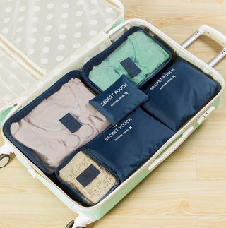 Durable Waterproof Nylon Packing Cube Travel Organizer Bag - Phosgene