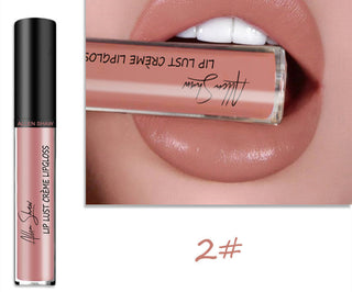 Silky Cream Texture Lip Gloss Aliexpress Shopee Cross-Border Exclusive Lip Glaze Lip Gloss Lipstick - Phosgene