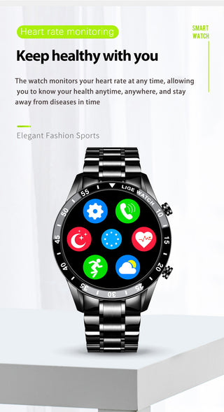 Lige's New Smart Watch Upgrade Smart Wearable Watch Phosgene