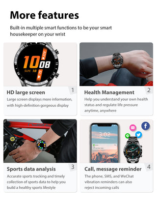 Lige's New Smart Watch Upgrade Smart Wearable Watch Phosgene