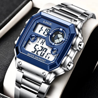 Electronic Watch Unisex Watch Luminous Display Watch Multifunctional Phosgene