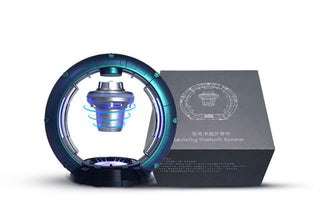 Magnetic Levitation Spacecraft UFO With Magnetic Levitation Function Bluetooth Speaker With Breathing Light - Phosgene