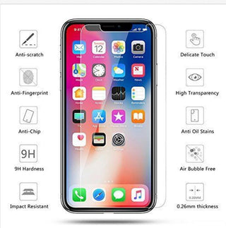 Compatible with Apple, For Iphone12 11 Xs Max 7 8 6 Tempered Glass Screen Protector - Phosgene