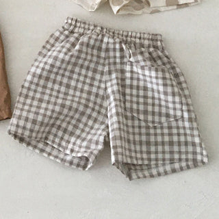 Summer Baby Clothing Summer Cotton And Linen Casual Shorts For Baby Thin Comfortable - Phosgene