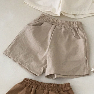 Summer Baby Clothing Summer Cotton And Linen Casual Shorts For Baby Thin Comfortable - Phosgene