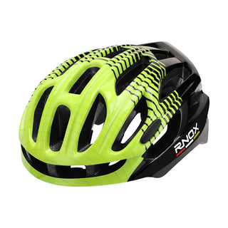 Striped Motorcycle Paint Electric Bike Helmet - Phosgene