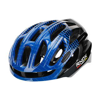 Striped Motorcycle Paint Electric Bike Helmet - Phosgene