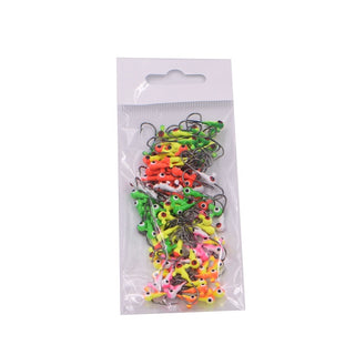 1g Lead Hook Bait 50 Hooks Bag Outdoor Fishing Gear Supplies Phosgene