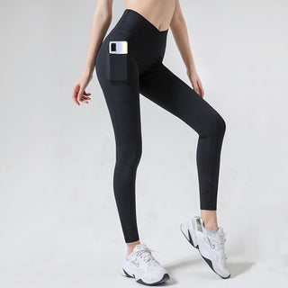 V Waist Tight Yoga Pants Women Compound - Phosgene