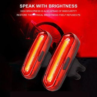 Two-color bicycle tail light - Phosgene