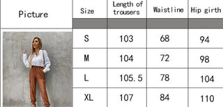 Fashion Ankle-tied Elastic Waist Pants Women - Phosgene