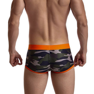 Men's Camouflage Mesh Breathable Mesh Shorts - Phosgene