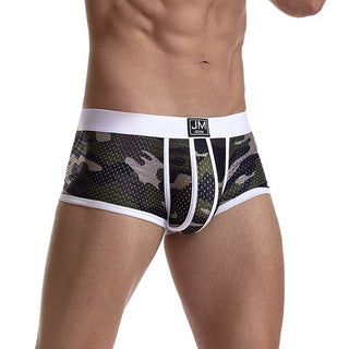 Men's Camouflage Mesh Breathable Mesh Shorts - Phosgene