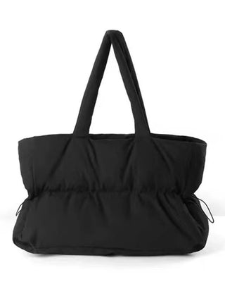 New Casual All-match Down Cotton Shoulder Handbag - Phosgene