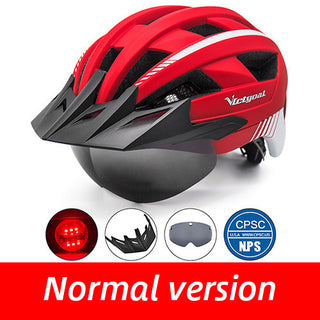 Driving helmet LED USB rechargeable bicycle helmet - Phosgene