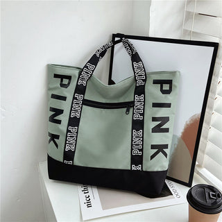 Casual Fashion Simple Large Capacity Handbag - Phosgene