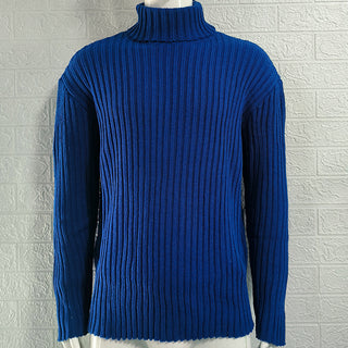 Men's Solid Color Slim Fit Knit Top Autumn And Winter New Sweater Fashion European And American Style Phosgene