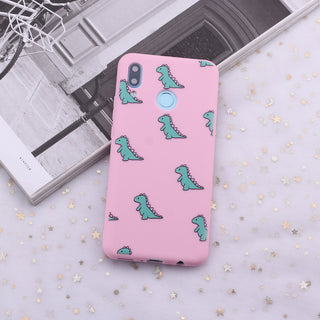 Painted dinosaur phone case - Phosgene