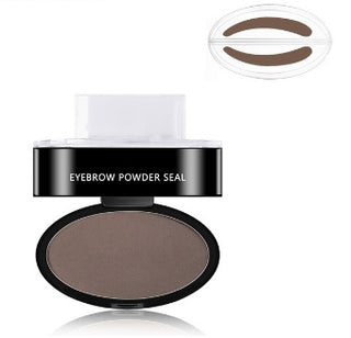 Eyebrow Powder Stamp Tint Stencil Kit Cosmetics Professional Makeup Waterproof Eye Brow Stamp Lift Eyebrow Enhancers Stencil Kit - Phosgene