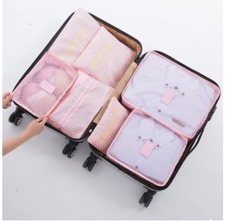 Durable Waterproof Nylon Packing Cube Travel Organizer Bag - Phosgene