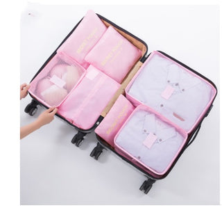 Durable Waterproof Nylon Packing Cube Travel Organizer Bag - Phosgene