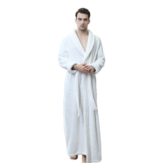 Thick waist velvet bathrobe - Phosgene