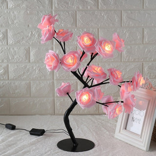 LED Tree Lamp Rose Small Tree Lamp Modeling Lamp Table Lamp - Phosgene