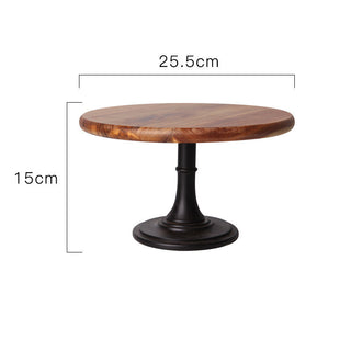 Solid wood tray dessert cake stand - Phosgene