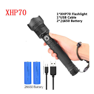 USB Charging Zoom P50 Flashlight - Phosgene