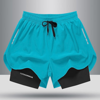 Quick-drying Fitness Three-point Sports Shorts Phosgene