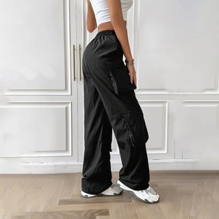 Women's Fashion Casual Solid Color Sweatpants Trousers - Phosgene