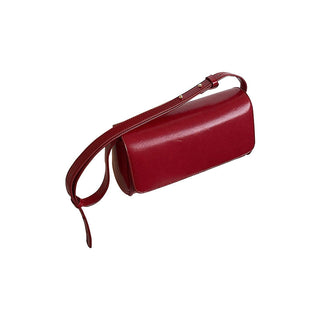 New Retro Wine Red Underarm Bag Phosgene